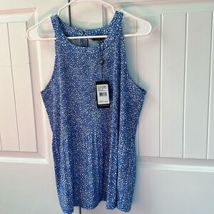 Printed pleated Halter Top